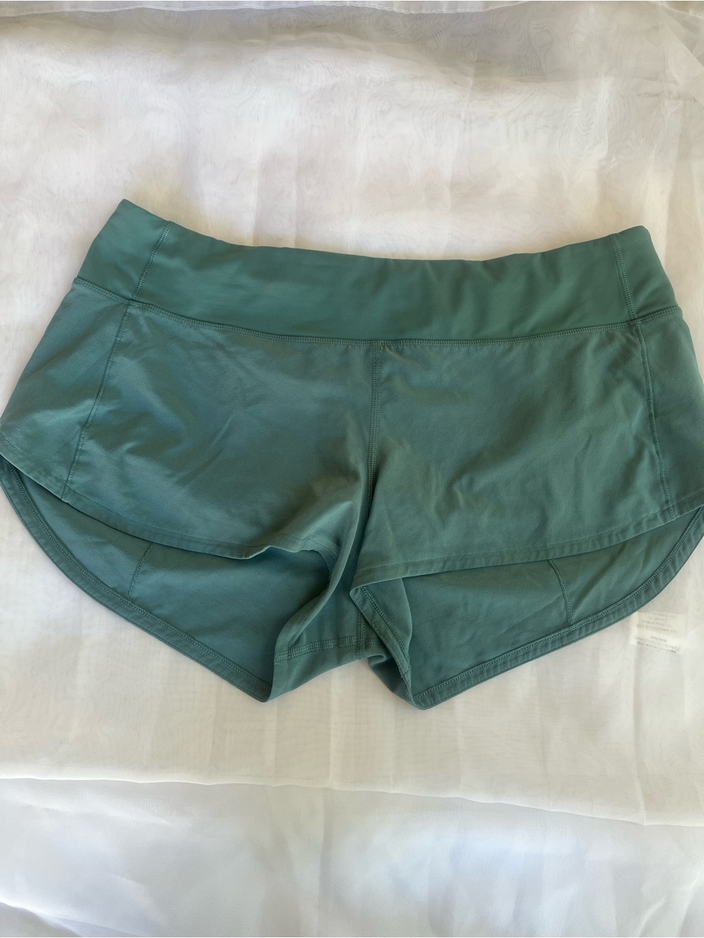 lululemon athletica Teal Green Women's Athletic Shorts